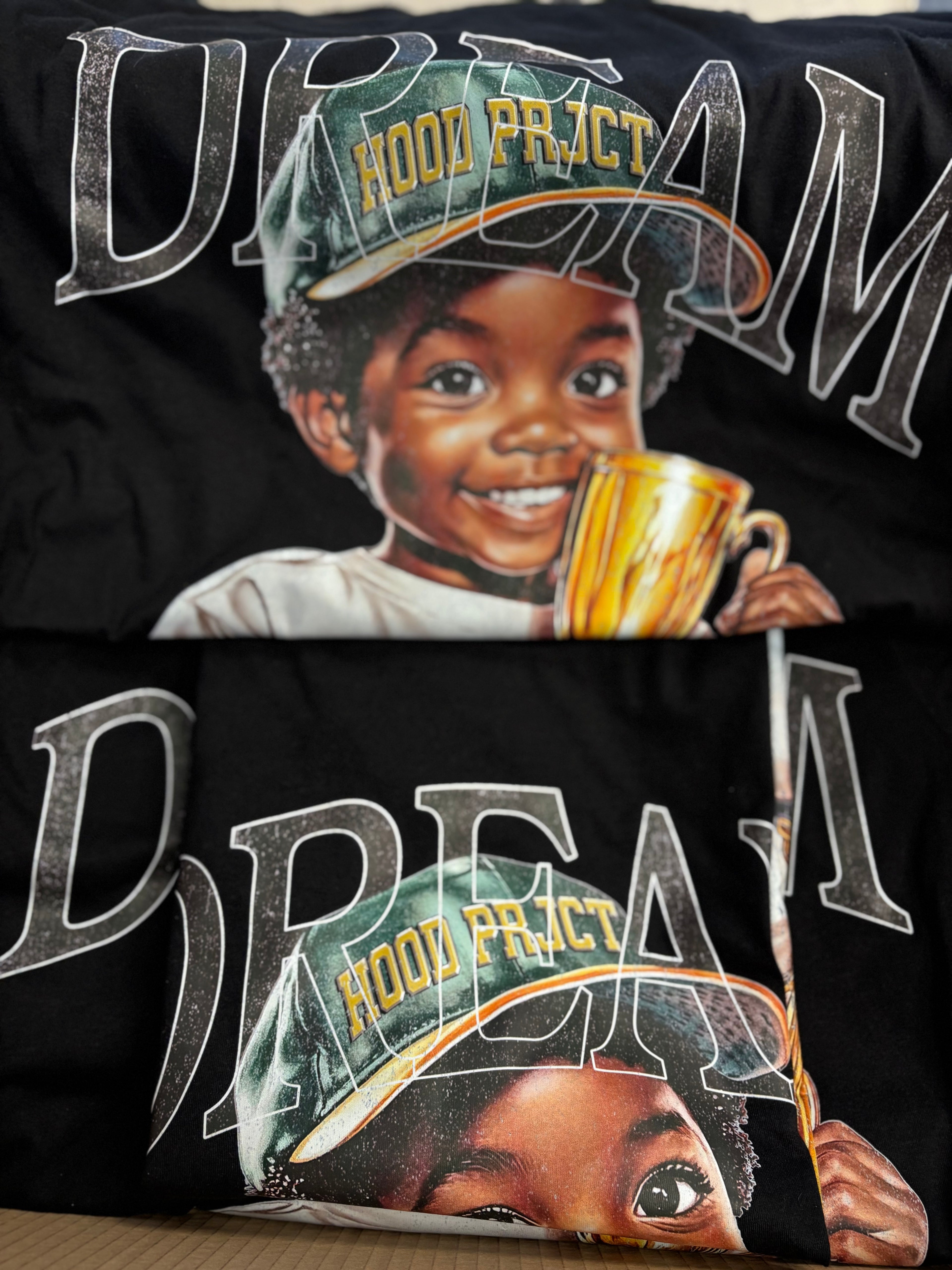 Black Dream Tee - Invest in Yourself